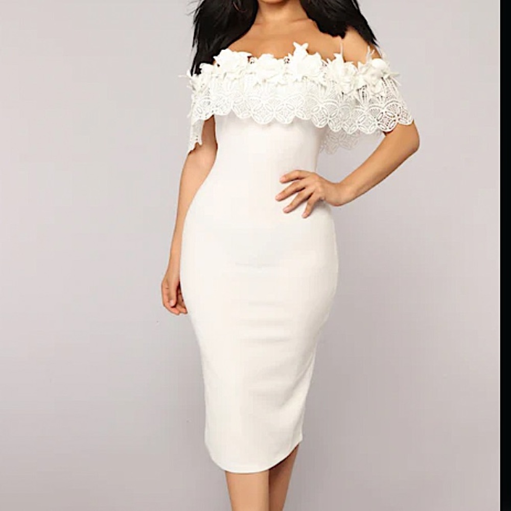White dress
